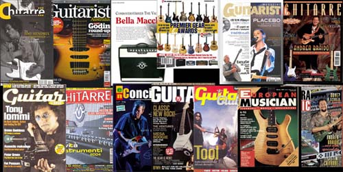 Frudua instruments and The Valve products in the Italian and international specialist music press